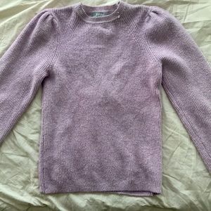 Purple sweater in Medium